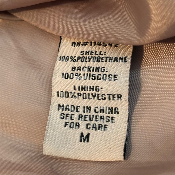 J2 Vegan Leather Jacket NWT - Picture 9 of 10